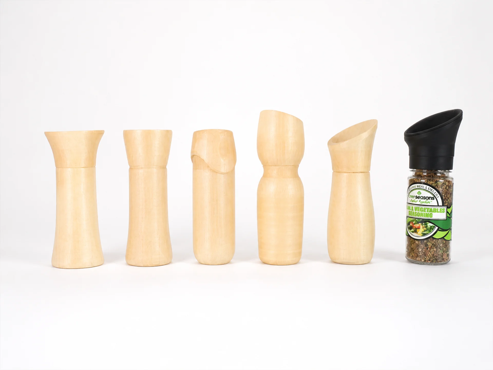 ERGO, Ergonomic Spice Grinder designed by Formeta Design for Chef Seasons to improved grip and usability