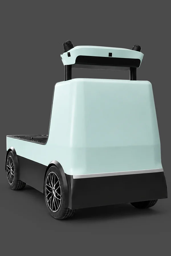 Robione autonomous electric vehicle concept designed by Formeta Design for Robeff Technologies