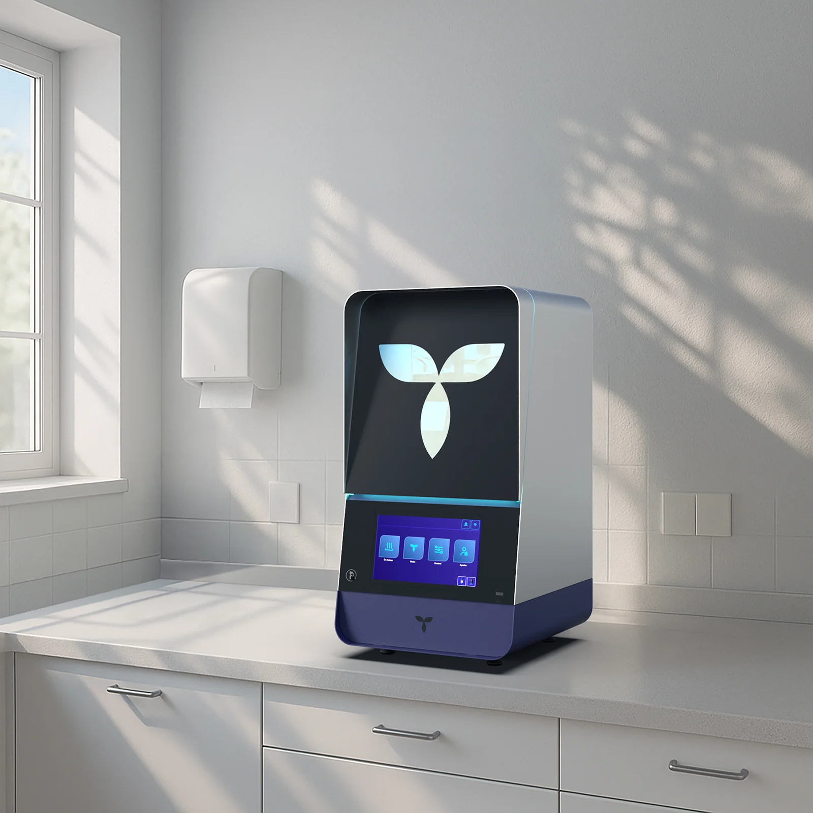 T-Rox Dental 3D Printer designed by Formeta Design for heavy-duty operational environments for Tolard Technology