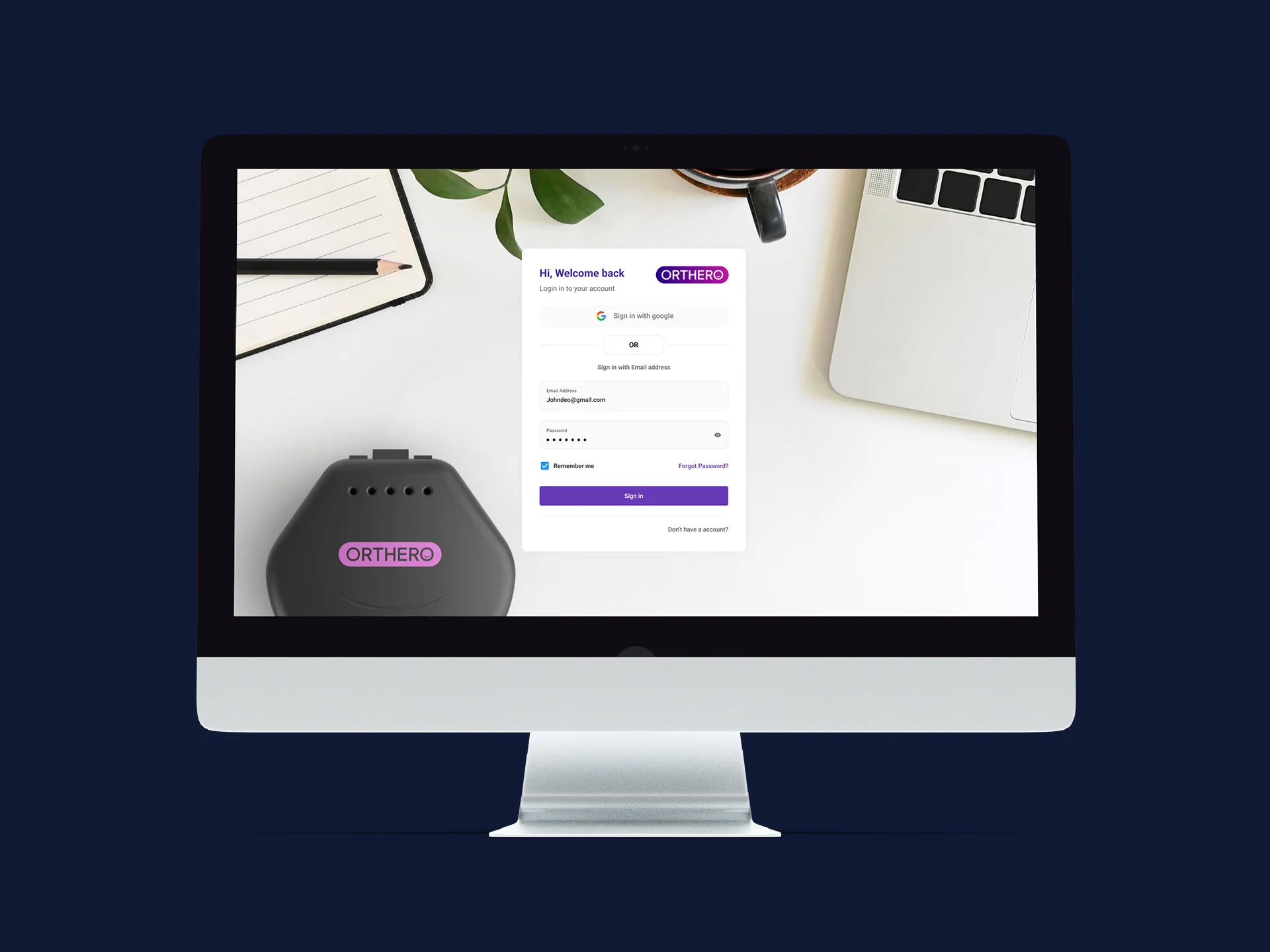 Clincheck Doctor Web App designed by Formeta Design for clinical diagnostics and patient care