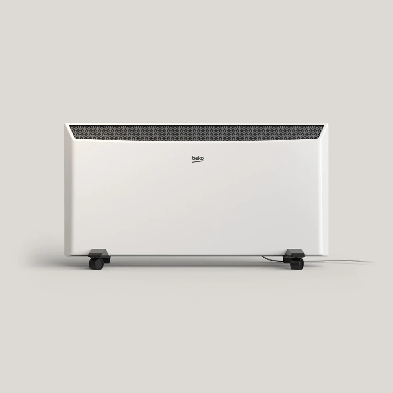 Convection heater with minimalist design developed by Formeta Design for efficient home heating
