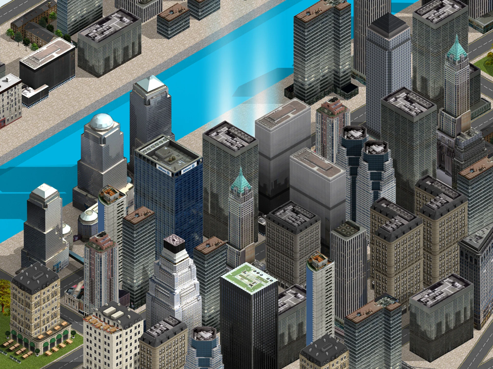 Devri Alem isometric city games designed by Formeta Design with illustrated storytelling approach