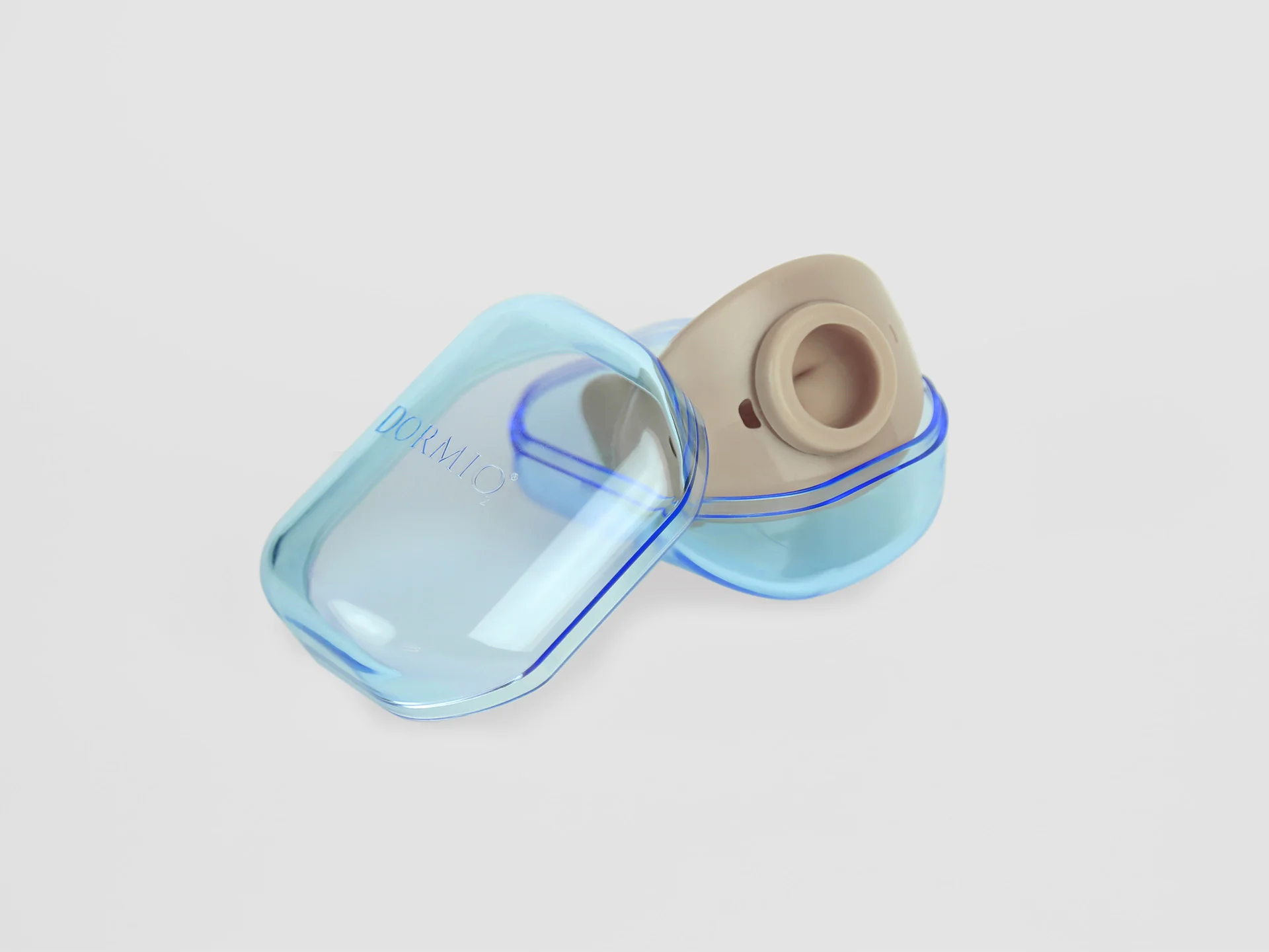 Dormio Intraoral Device for Sleeping Apnea designed by Formeta Design to improve sleep quality and comfort