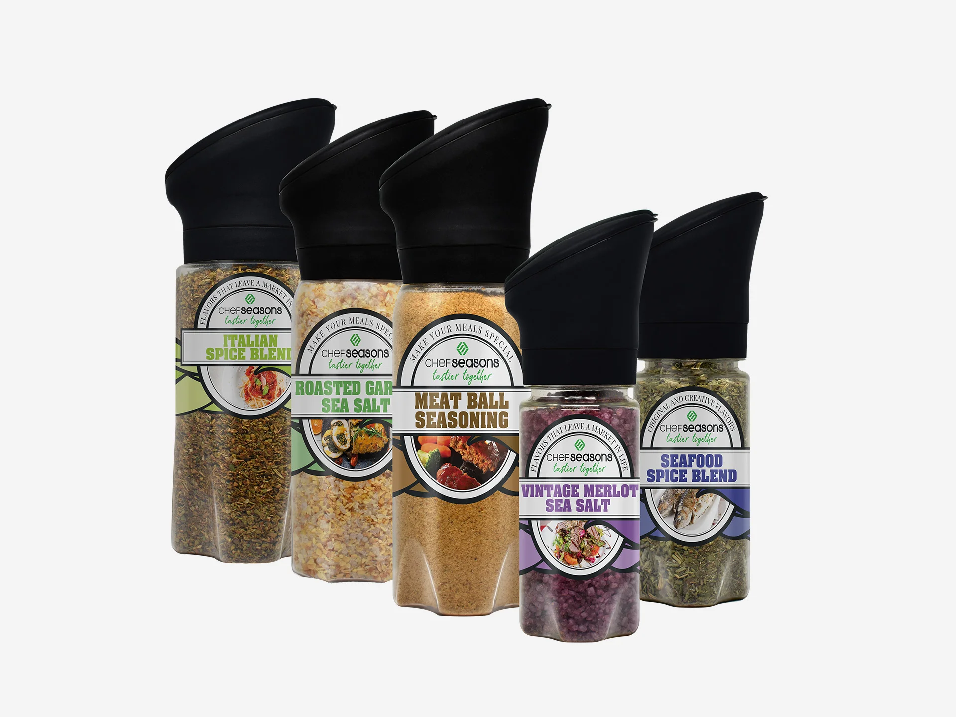 ERGO, Ergonomic Spice Grinder designed by Formeta Design for Chef Seasons to improved grip and usability