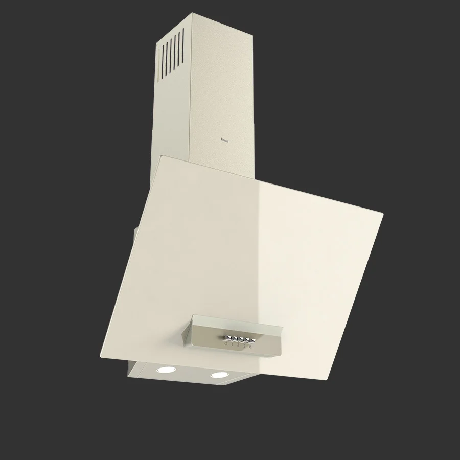 Ferre AEC built-in oven concept designed by Formeta Design with angled edge control panel
