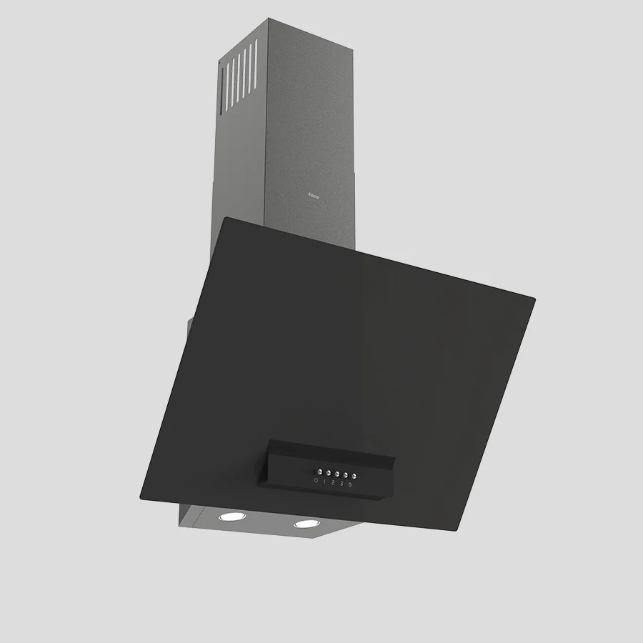Ferre AEC built-in oven concept designed by Formeta Design with angled edge control panel