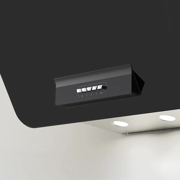 Ferre AEC built-in oven concept designed by Formeta Design with angled edge control panel