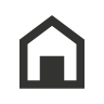 Minimalist mobile device icon used for Home Appliances