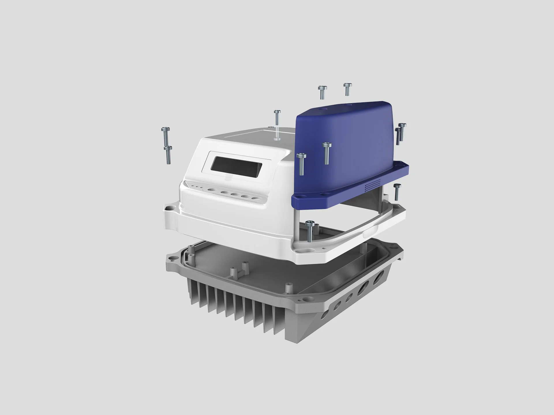 Hydrokon Frequency Control Unit designed by Formeta Design for advanced thermal control
