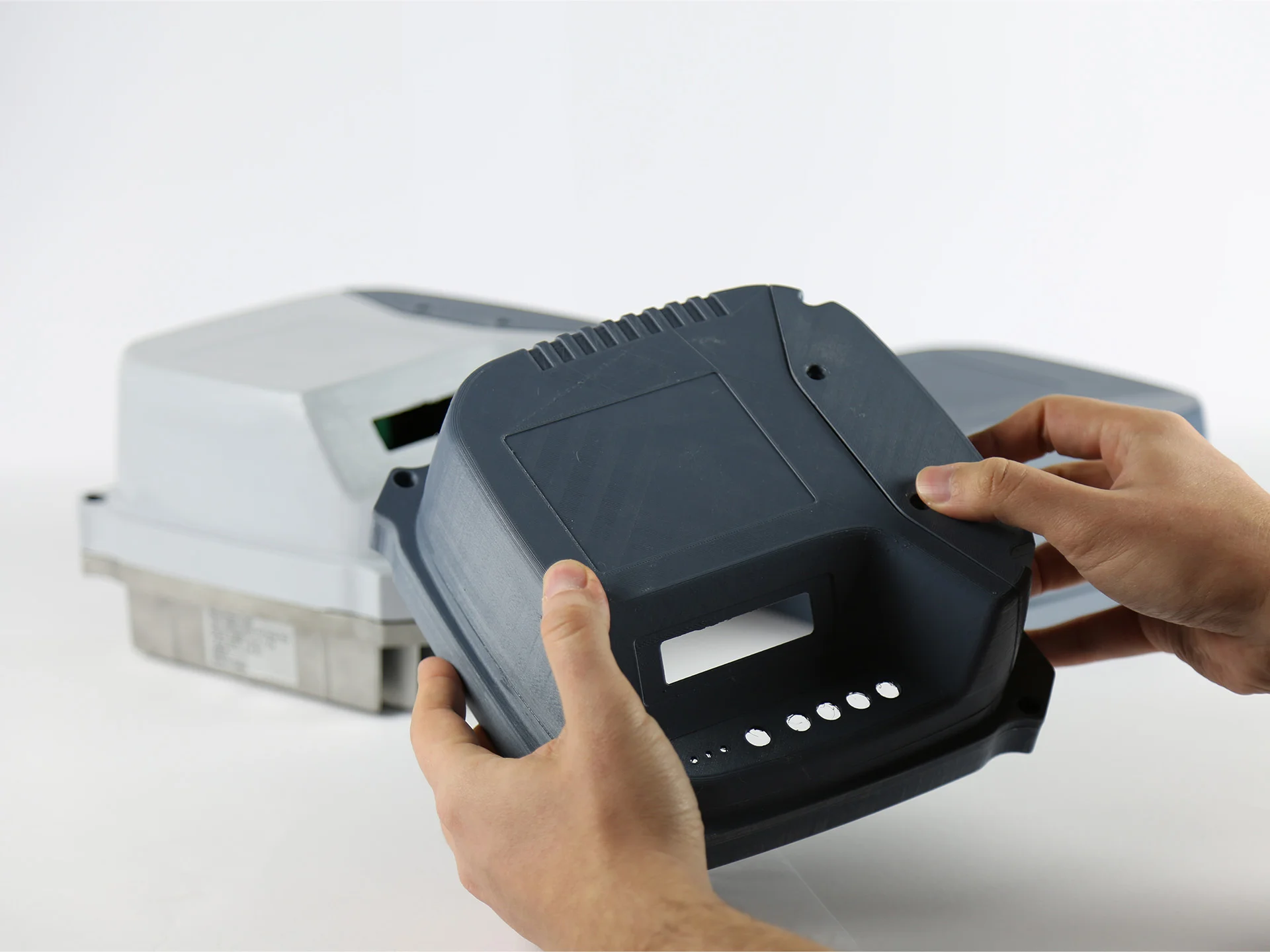Hydrokon Frequency Control Unit designed by Formeta Design for advanced thermal control