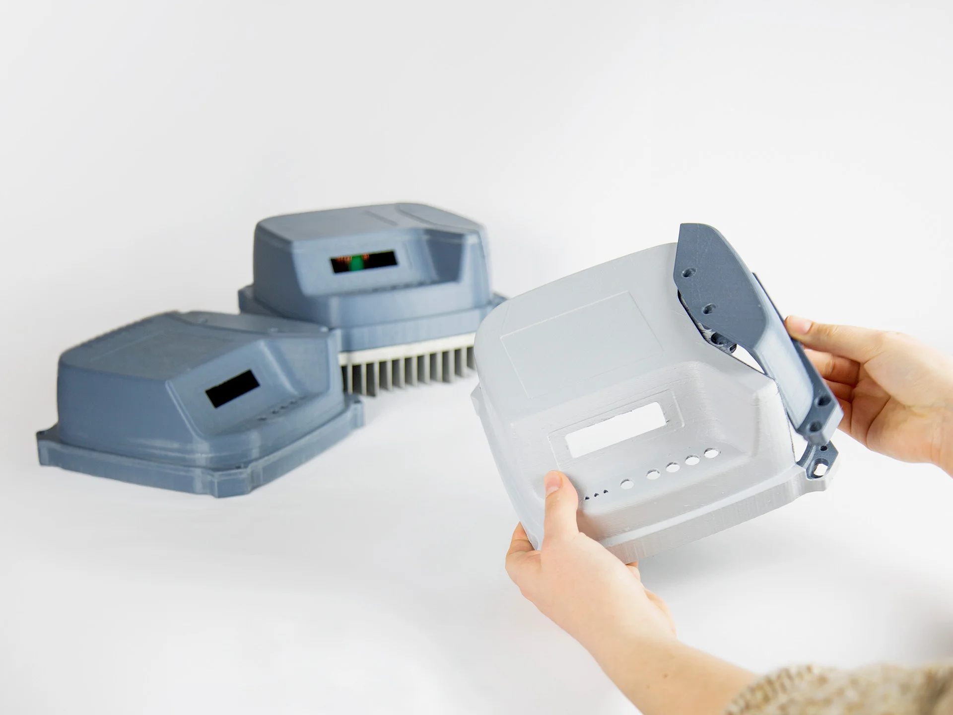 Hydrokon Frequency Control Unit designed by Formeta Design for advanced thermal control