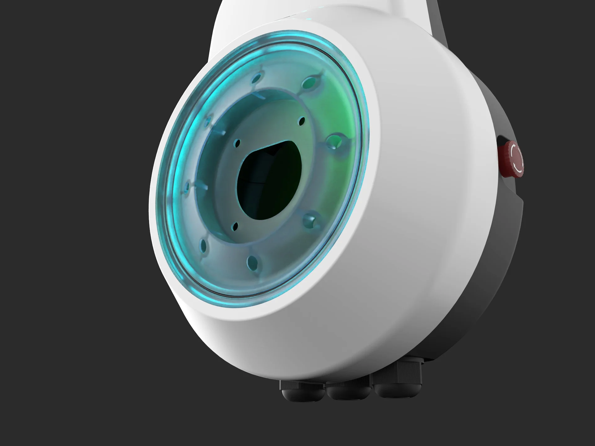 Inocharge electric vehicle charging station designed by Formeta Design for Inotel