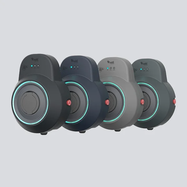 Inocharge electric vehicle charging station designed by Formeta Design for Inotel