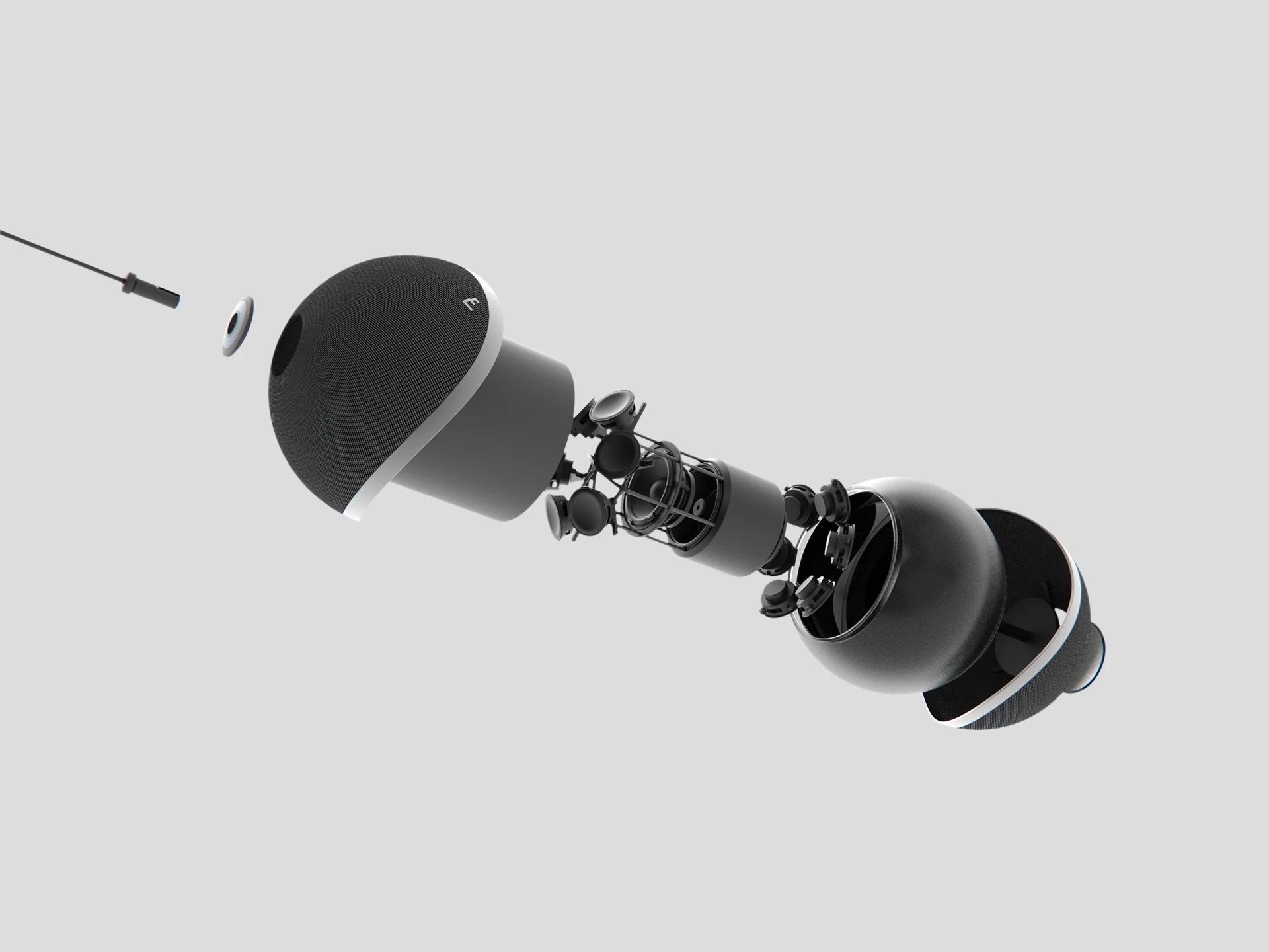 Iris AI Assistant Device designed by Formeta Design for smart homes