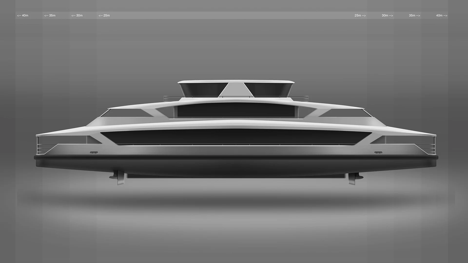Kanuni double-ended passenger ferry designed by Formeta Design for Matesis and Dentur Avrasya