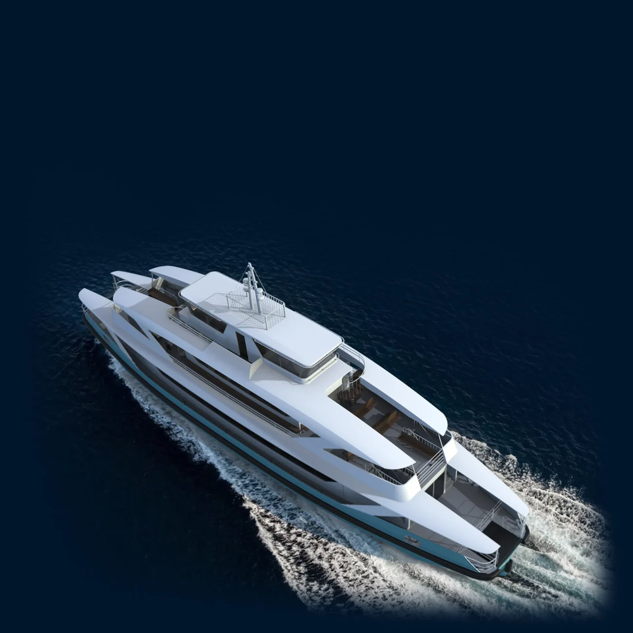Kanuni double-ended passenger ferry designed by Formeta Design for Matesis and Dentur Avrasya