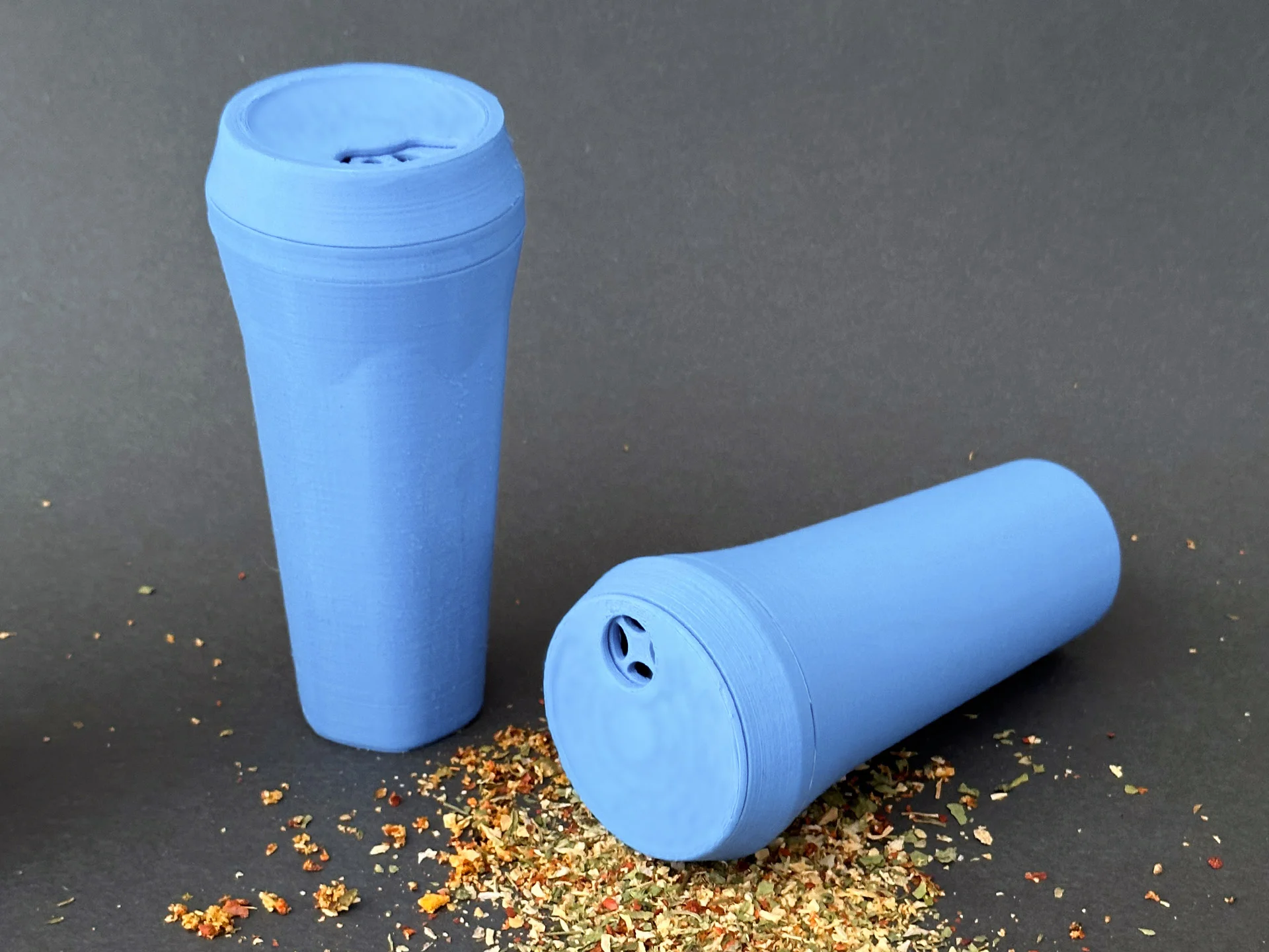 Nested spice rack designed by Formeta Design for smart storage