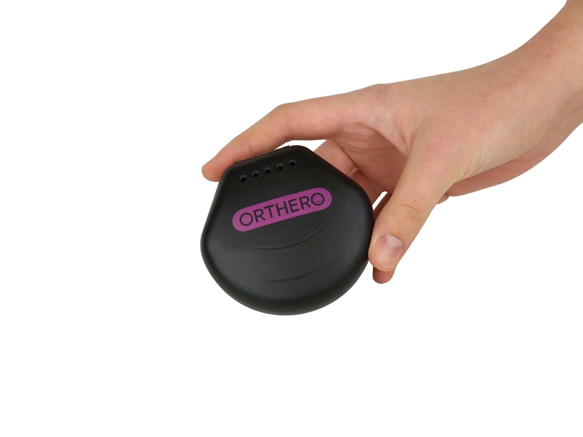 Pearl retainer case for clean aligners designed by Formeta Design for daily wellness