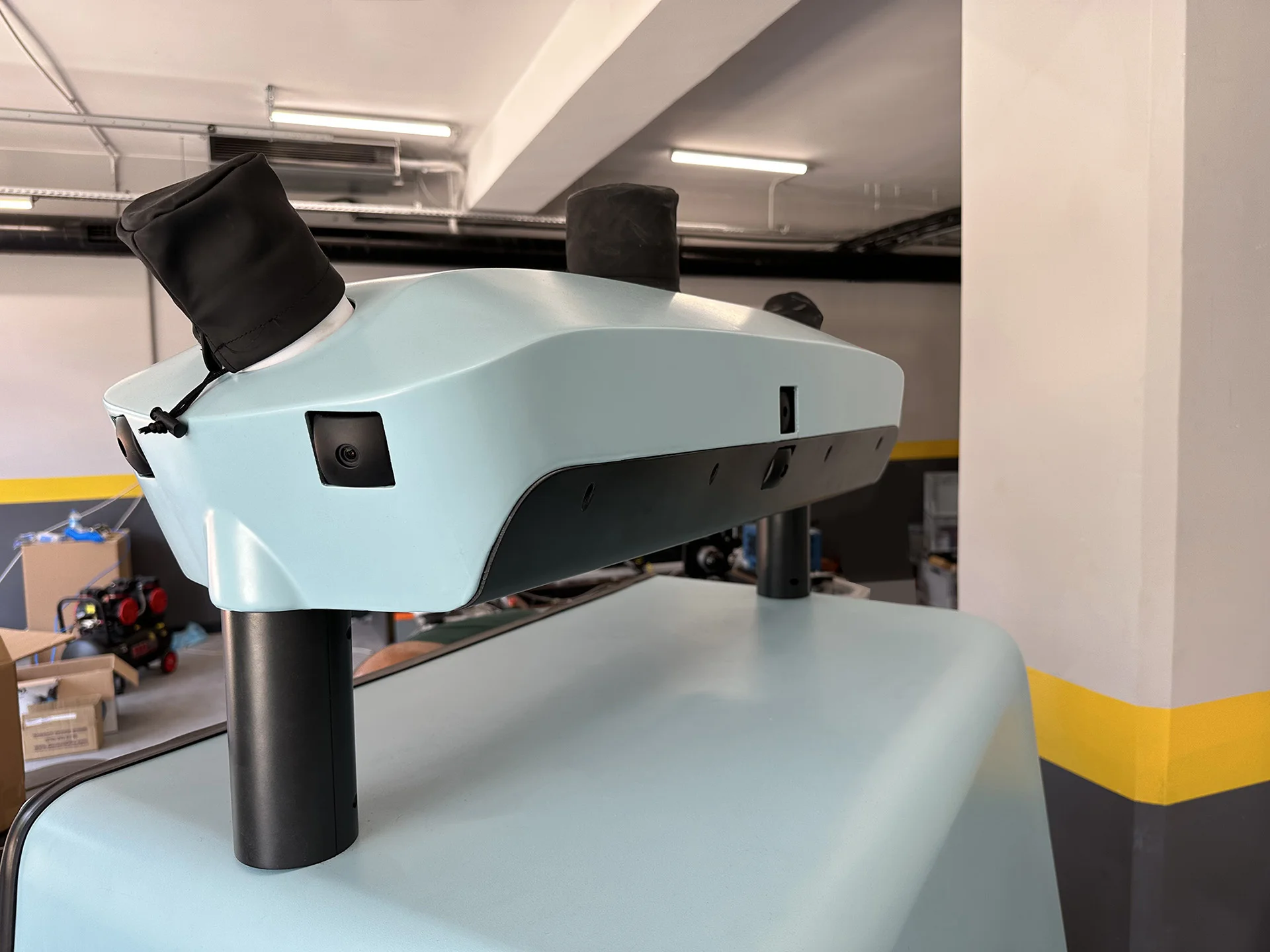 Robione autonomous electric vehicle concept designed by Formeta Design for Robeff Technologies