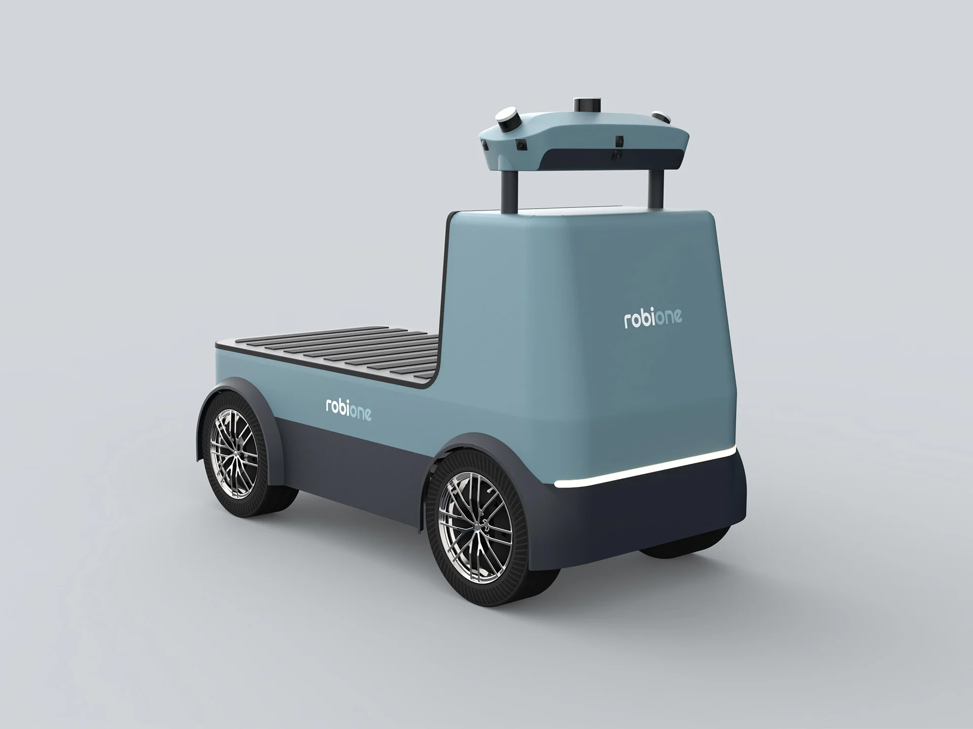 Robione autonomous electric vehicle concept designed by Formeta Design for Robeff Technologies