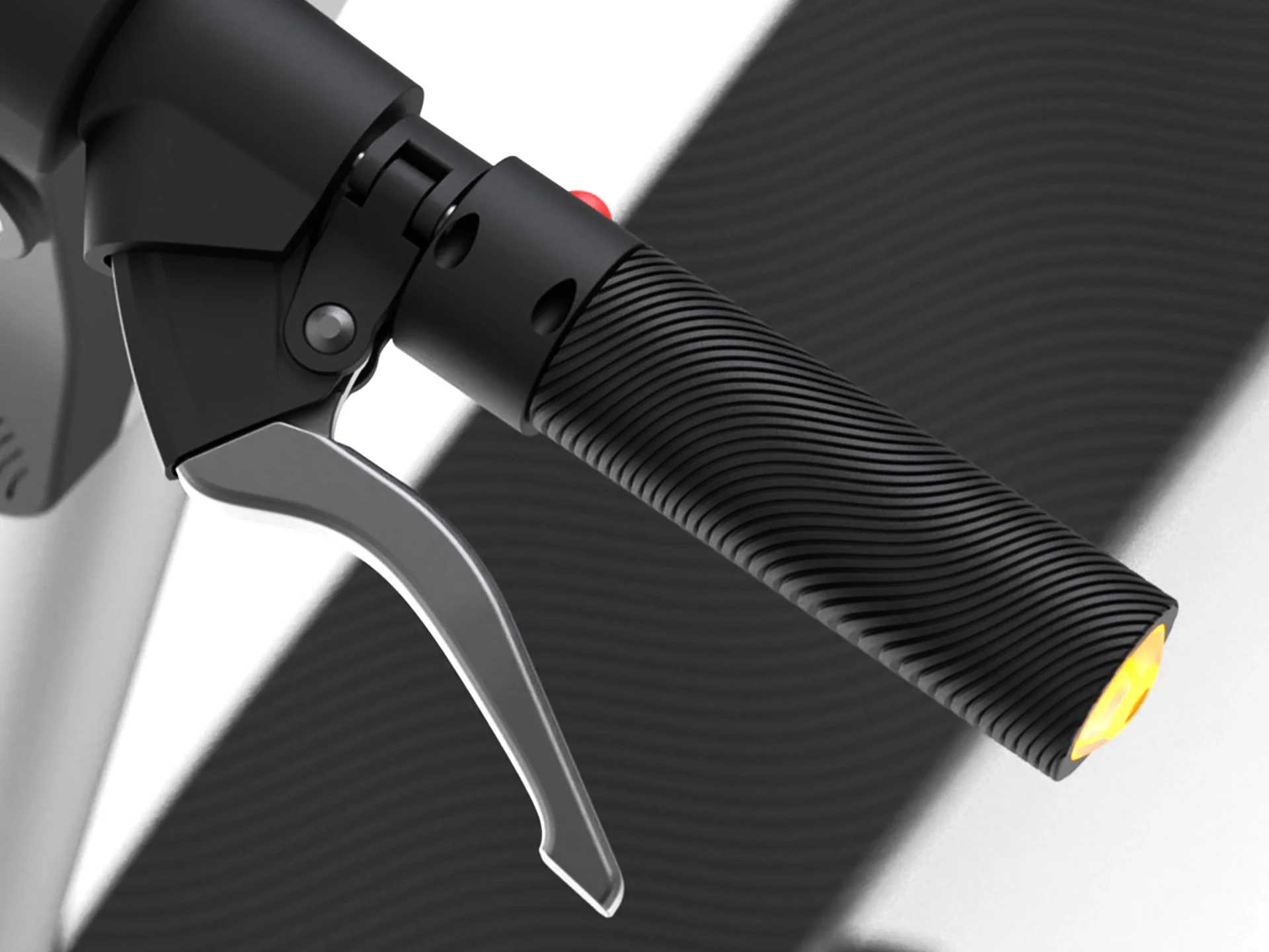 Roqu unibody electric scooter designed by Formeta Design for next-generation urban mobility