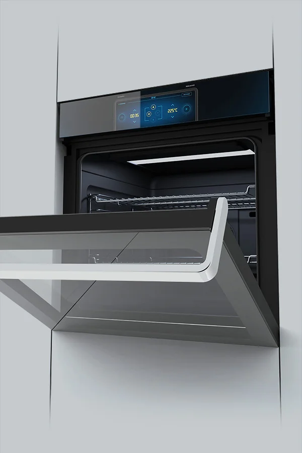 SafeLock built-in oven concept designed by Formeta Design with child safety lock system
