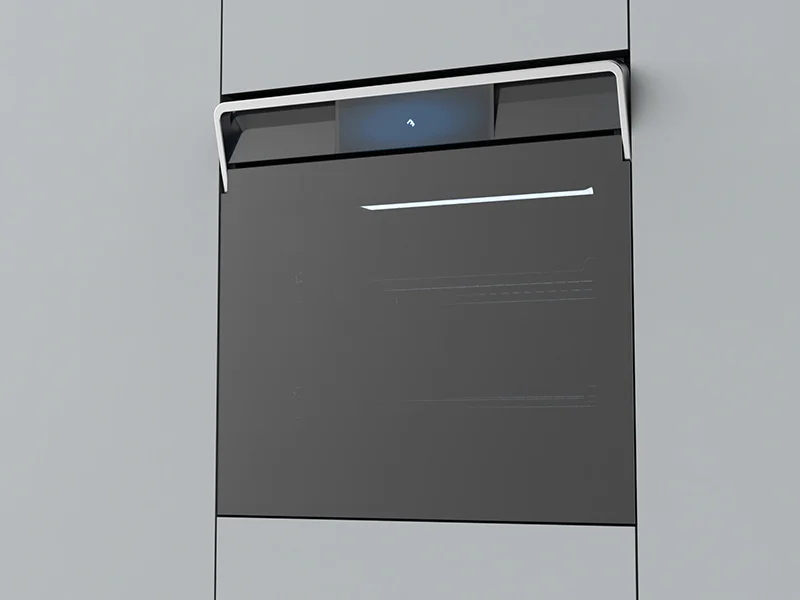 SafeLock built-in oven concept designed by Formeta Design with child safety lock system