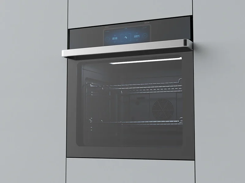 SafeLock built-in oven concept designed by Formeta Design with child safety lock system