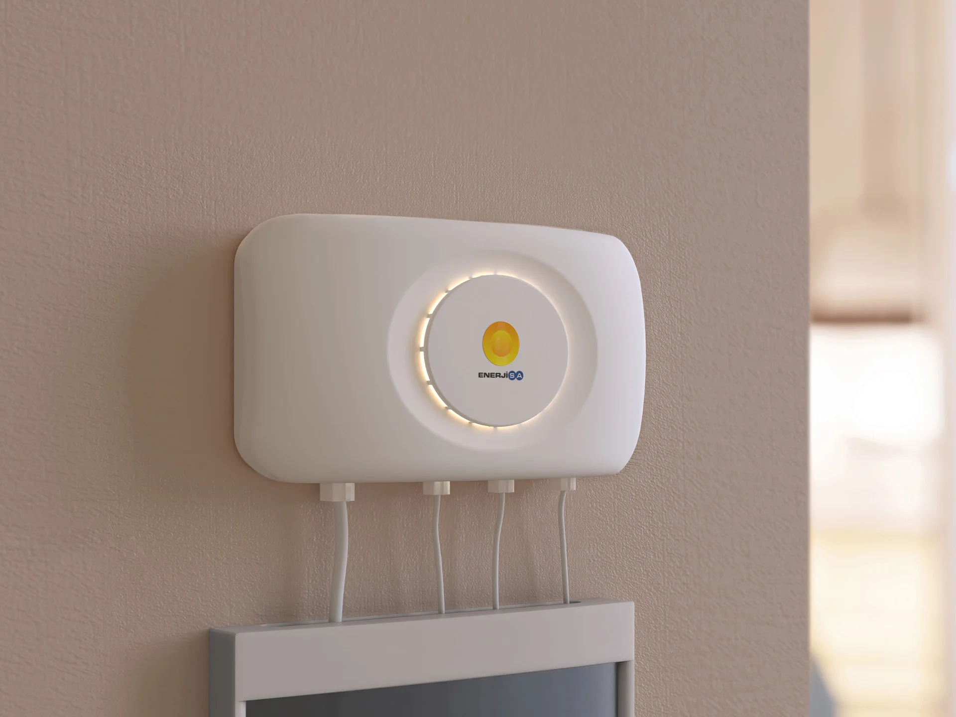 Smart Box energy tracking device designed by Formeta Design with IoT integration