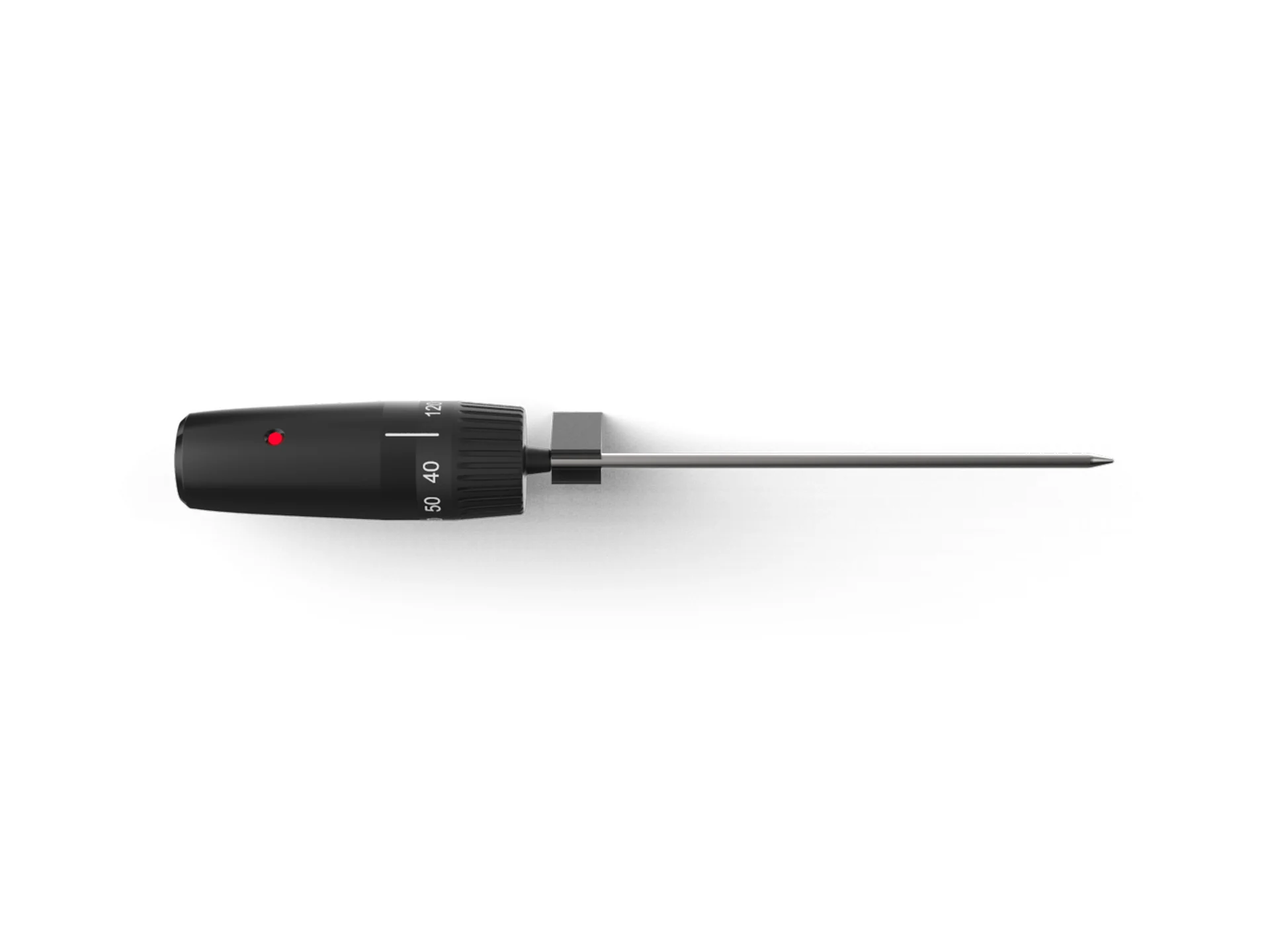 Smart meat probe designed by Formeta Design for precise cooking and temperature control