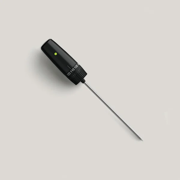 Smart meat probe designed by Formeta Design for precise cooking and temperature control