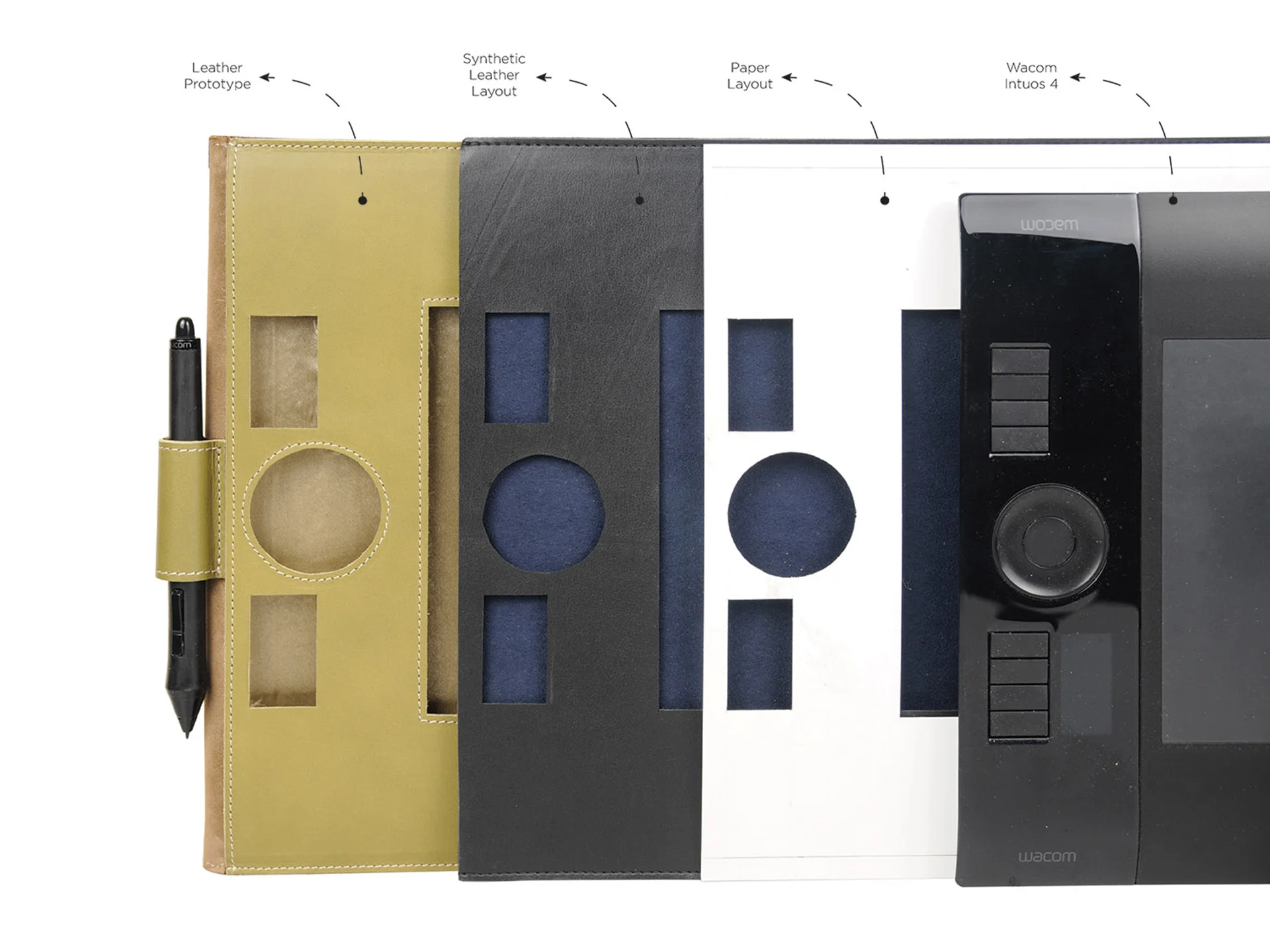Tabletcase designed by Formeta Design for carrying graphic tablet