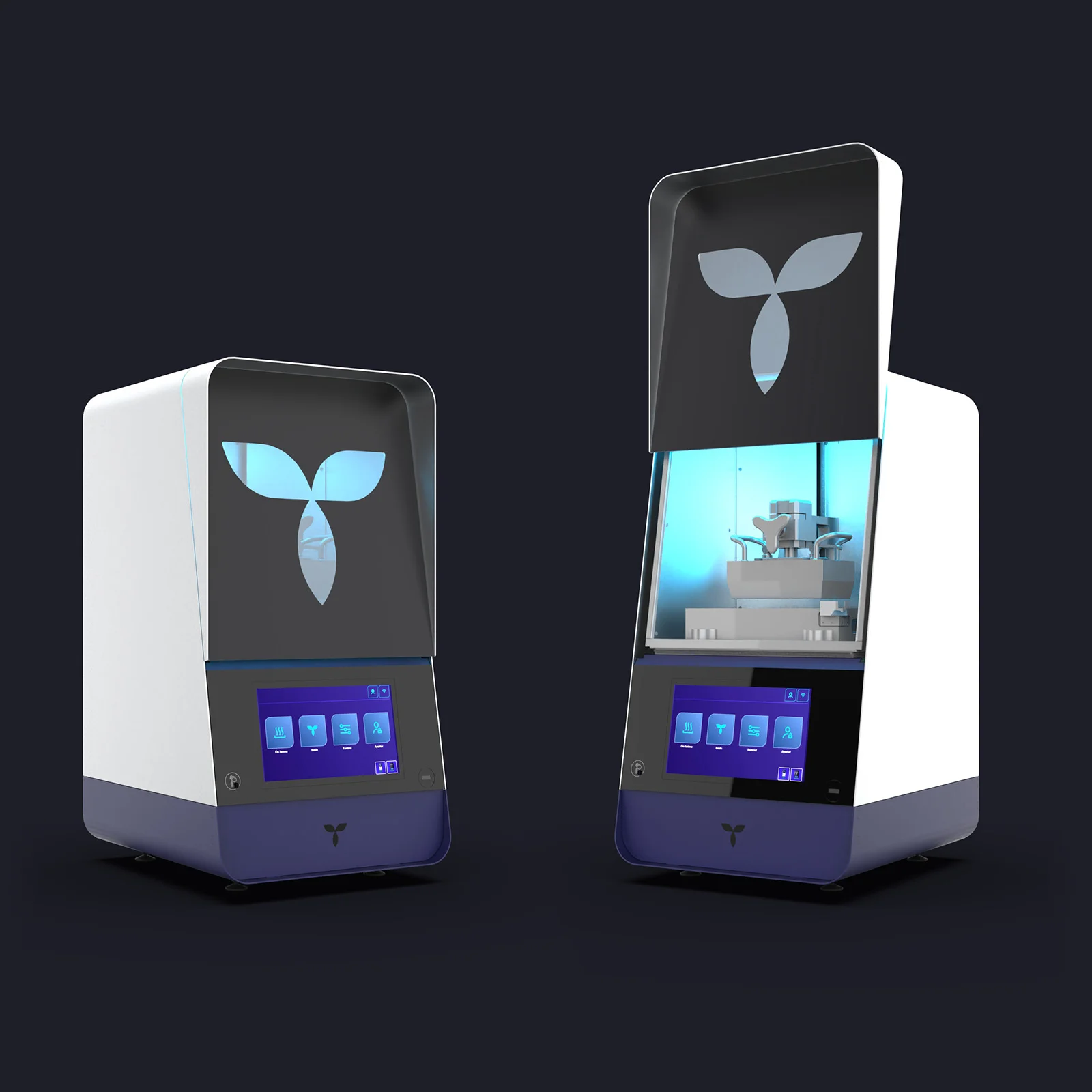 T-Rox Dental 3D Printer designed by Formeta Design for heavy-duty operational environments for Tolard Technology