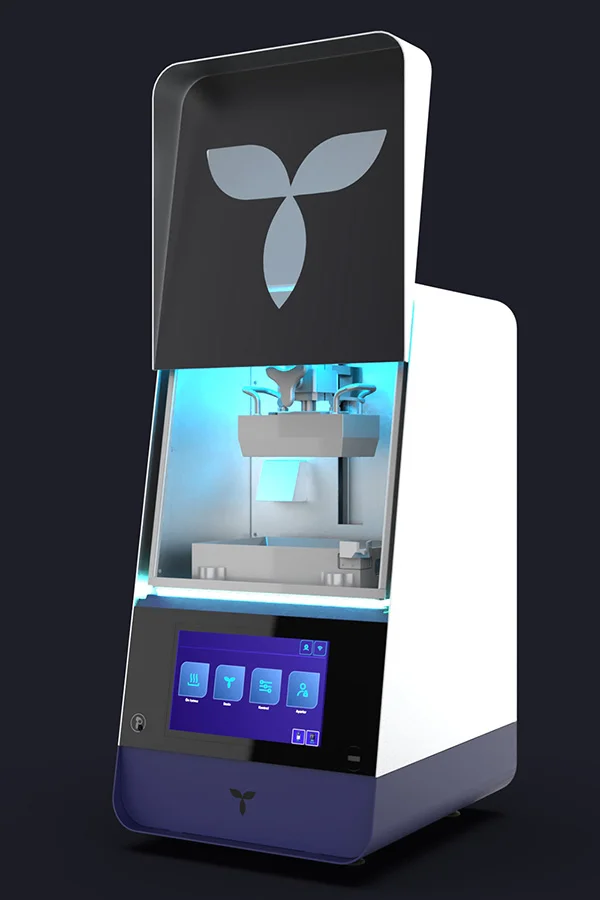 T-Rox Dental 3D Printer designed by Formeta Design for heavy-duty operational environments for Tolard Technology