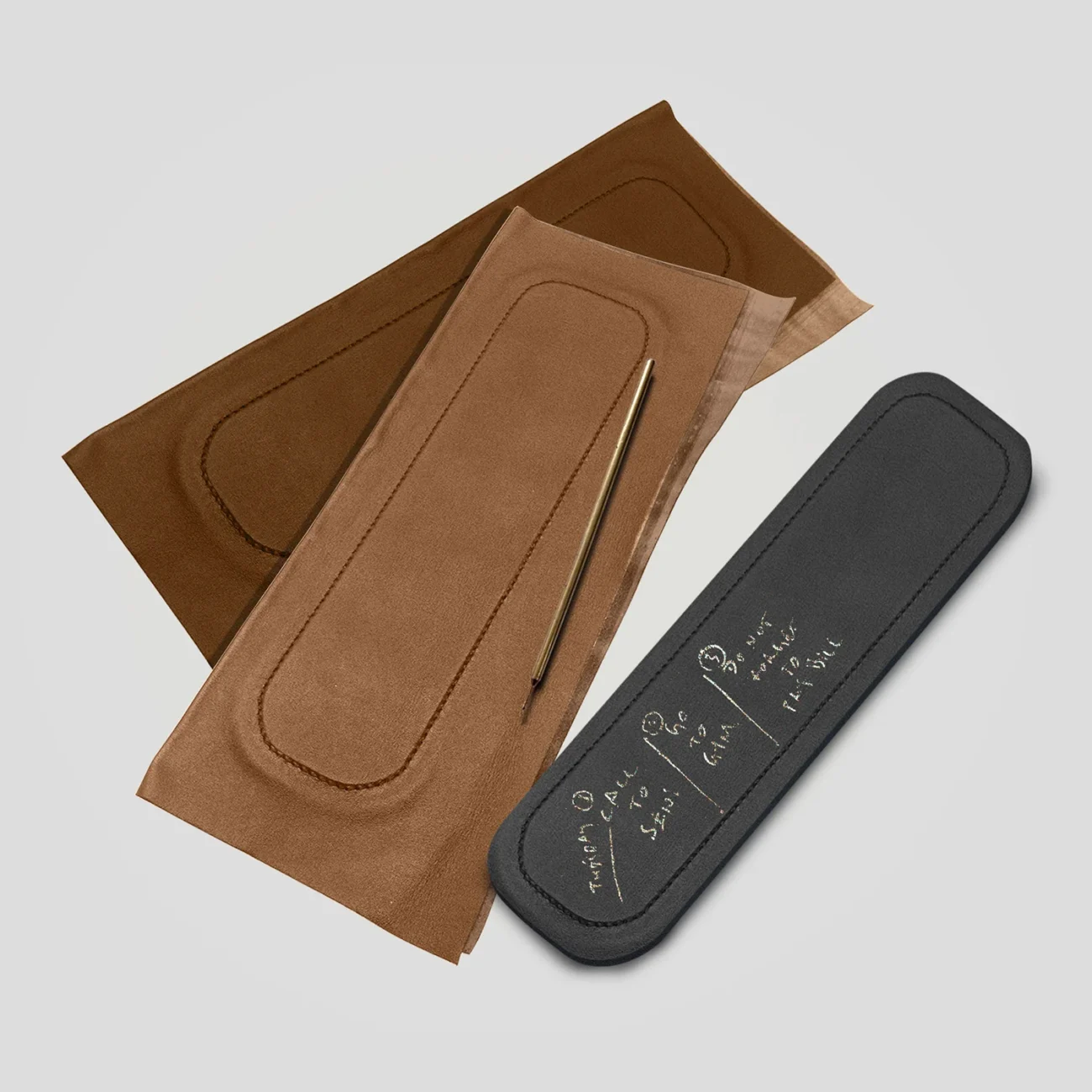 Wristwatch Foldable Notepad designed by Formeta Design with intuitive time reading interface