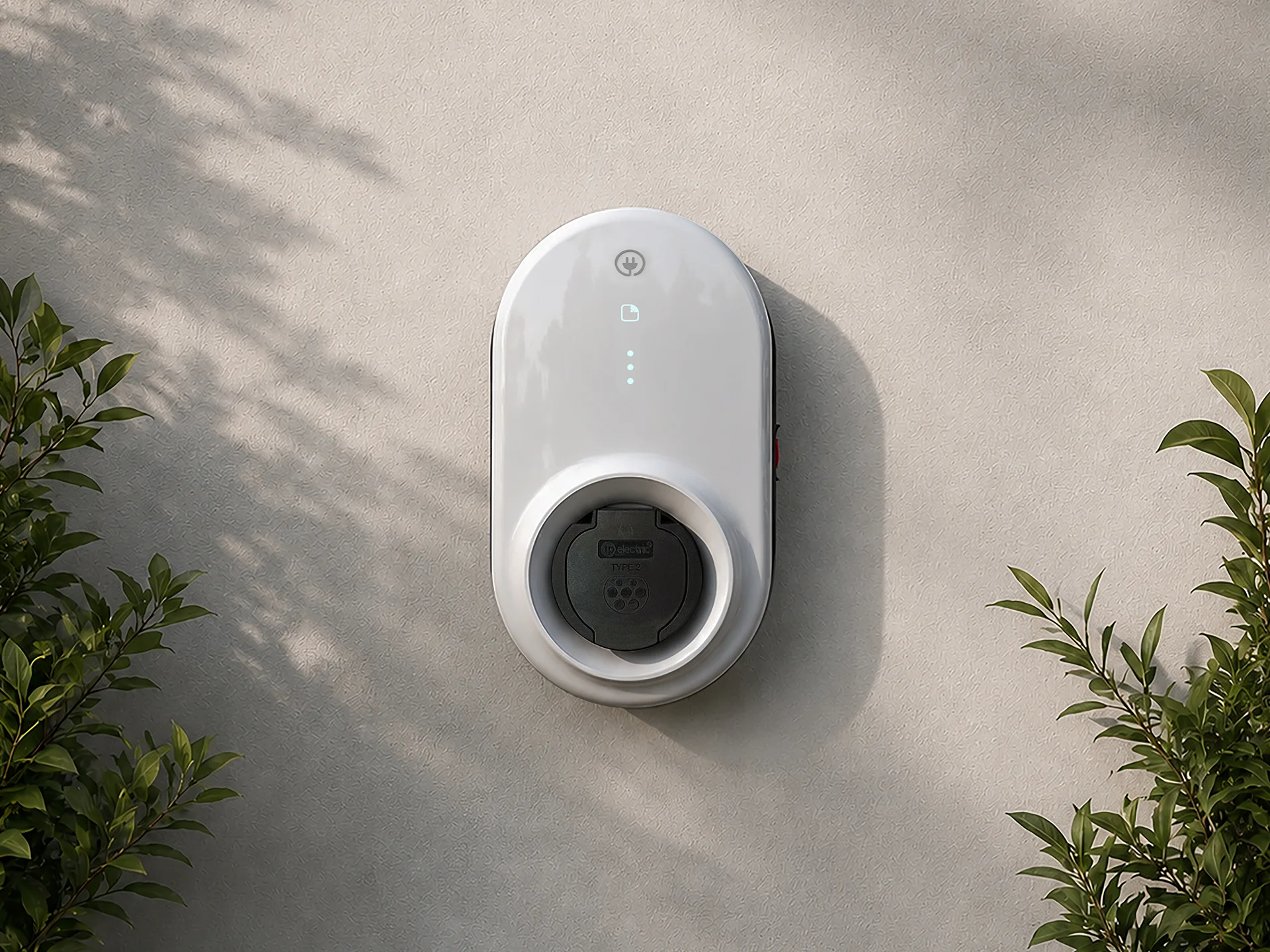 SoftOn AC electric vehicle charging station designed by Formeta Design for SarjOn
