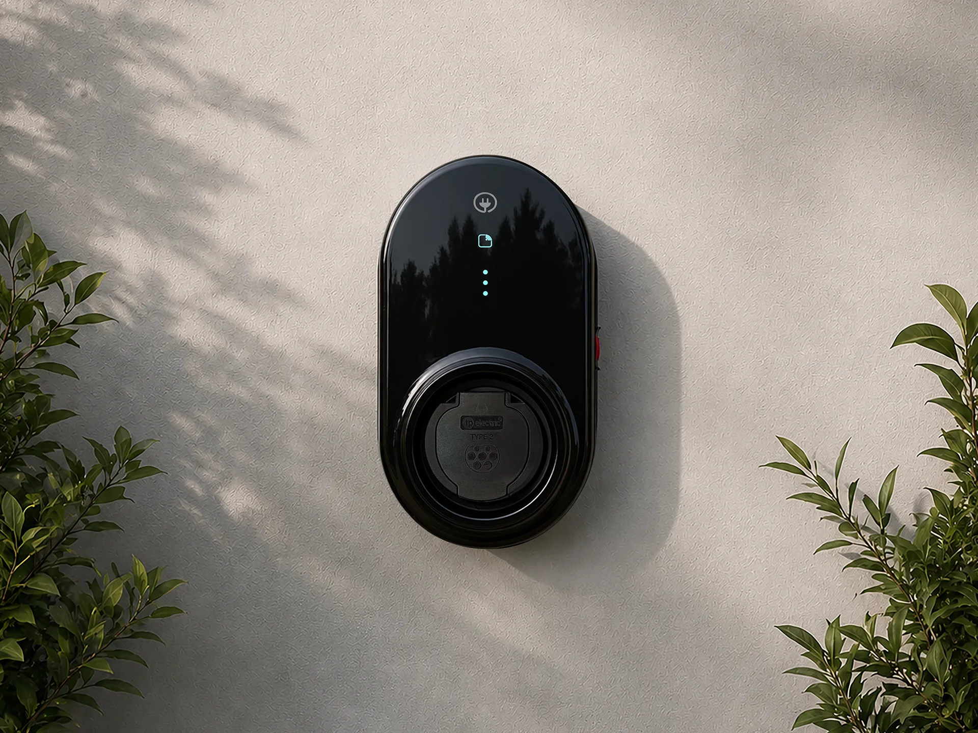SoftOn AC electric vehicle charging station designed by Formeta Design for SarjOn