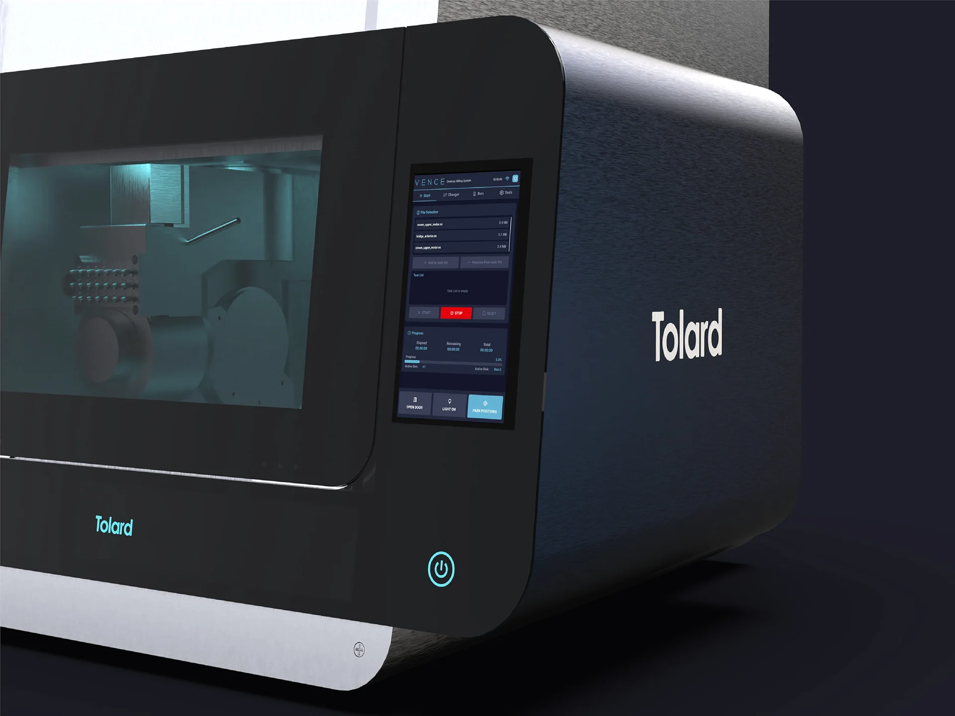 Vence - 5-Axis Dental Milling System for Tolard Technology by Formeta Design
